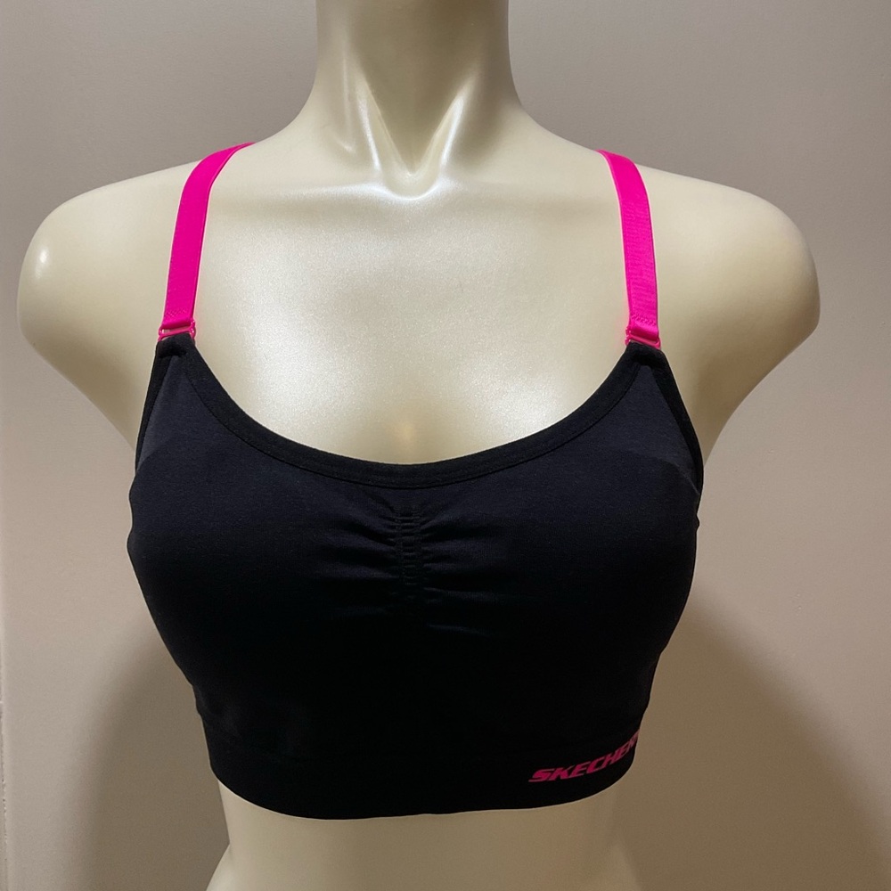 Sports bra with a flare.